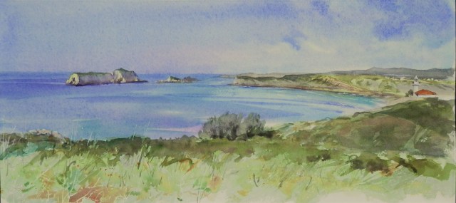 Islas de los Ratones y Faro. Suances.